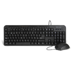 Kit de Teclado y Mouse VORAGO KM-107