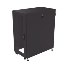 Gabinete Profesional para Telecomunicaciones de 24UR, 600 mm de Ancho x 1000 mm de Profundidad.