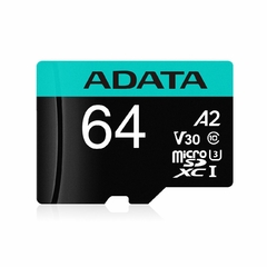 Micro Secure Digital Premier A2 ADATA UHS-I 64GB