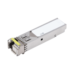 Transceptor mini-Gbic SFP 1G LC TX:1550nm RX:1310 para fibra Mono Modo 10 Km WDM, Requiere MGB-LA10