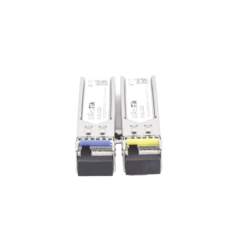 Transceptores MiniGbic SFP 1.25G LC WDM para fibra Mono Modo 20 Kms