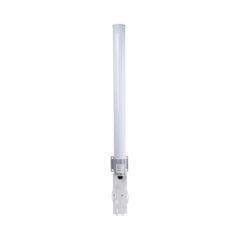 Antena Omnidireccional en 2.4 GHz, Rango de Frecuencias (2.3 - 2.5 GHz), Ganancia de 10 dBi, Doble Polaridad MIMO 2x2, Incluye Jumpers