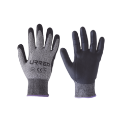 Guantes talla mediana supraneema con recubrimiento de nitrilo.