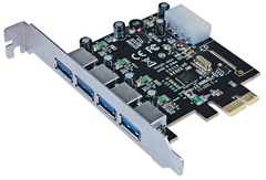 Tarjeta PCI Express USB MANHATTAN 152891