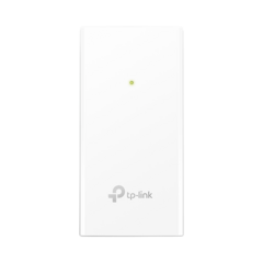 Inyector PoE Pasivo de 48V (18 Watts) / 2 puerto 10/100/1000 Mbps / Plug and Play / Montaje en Pared