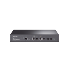 Switch L2+ PoE++ Omada 6 Puertos 10G / 4 Puertos 802.3 af/at/bt Multi-Gigabit 1G, 2.5G, 5G, 10G / 2 Puertos SFP+ 10G / Multicast IGMP / Adminstración Centralizada Omada o Stand-Alone / Presupuesto PoE 200W / Montaje Rack-Escritorio