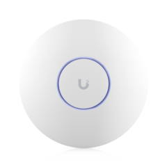 Punto de Acceso UniFi WiFi 6E Enterprise, alta densidad, hasta 600 usuarios, Mu-MIMO 4x4, bandas 2.4/5/6 Ghz, (1) puerto RJ45 2.5G (POE+)