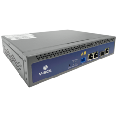 OLT de 1 puerto GPON SC/UPC + 3 puertos Uplink (2 puertos Gigabit Ethernet + 1 puerto SFP/SFP+) , hasta 128 ONUS,