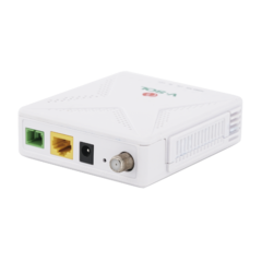 ONU Dual GPON/EPON con 1 Puerto SC/APC + 1 puerto LAN Gigabit + 1 puerto CATV