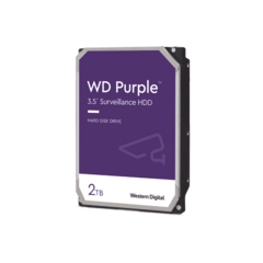 Disco Duro PURPLE de 2TB / 3 AÑOS DE GARANTÍA / Para Videovigilancia