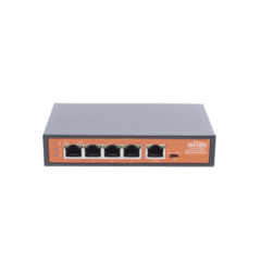 Extensor PoE / Entrada hasta 90 W / 4 puertos Gigabit PoE salida 802.3 af/at / Extensor PoE hasta 250 m / No administrable