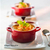 Mini Cocotte de Cerâmica Le Creuset Vermelha 250ml - comprar online