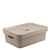 Caixa Organizadora com Tampa ou Cube Bege 36x26x13cm