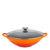 Wok de Ferro com Tampa de Vidro Le Creuset Laranja 32cm