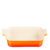 Travessa Refratária de Cerâmica Le Creuset Heritage Laranja 26x20x9cm - comprar online