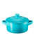 Mini Cocotte de Cerâmica Le Creuset Azul Caribe Lisa 250ml