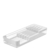 Organizador de Facas ou Clear Branco 37,5x15x5,6cm