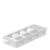 Organizador de Talheres ou Clear Branco 37,5x15x5,6cm