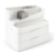 Organizador Glam Large Umbra Branco 27x18x25cm