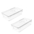 Organizador com Tampa ou Clear 30x15x7cm 2pçs - comprar online