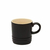 Caneca de Cerâmica Cappuccino Le Creuset Black Onyx 200ml