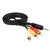 Cabo RCA 1.5m e 3.5mm, cabo macho av com saída aux para 3 rca, conector de vídeo e áudio, para alto-falante, tv, cd, dvd player, laptop - loja online