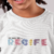 Camiseta Eu Sou de Recife - Infantil 100% Algodão Branca