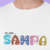 Camiseta Eu Amo Sampa - Masculino Adulto 100% Algodão Branca