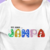 Camiseta Eu Amo Jampa - Infantil 100% Algodão Branca