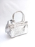 Mini bag Mendoza crocco plata - comprar online