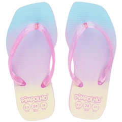 Chinelo Infantil Feminino Slim Pimpolho Kids Tam. 24 Ao 32