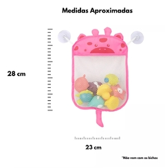 Organizador Brinquedo De Banho Bebe Menino Menina Pimpolho - loja online