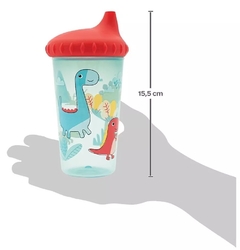 Copo Infantil Antivazamento 300 Ml Dino Buba na internet