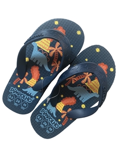 Pimpolho Chinelo Infantil Masculino Dinossauro