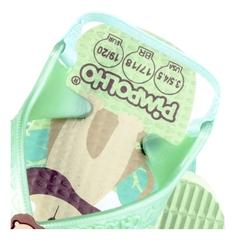 Chinelo Elástico Bebe Pimpolho Verde Leão 17 A 23