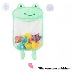 Imagem do Organizador Brinquedo De Banho Bebe Menino Menina Pimpolho