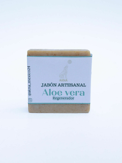 Jabón artesanal- Aloe vera- 100 gr