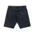 Bermuda Plano C Jeans Baggy Preta - comprar online