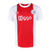 Camisa Ajax Home 21/22 Masculina - Branco e Vermelho