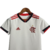 Kit Infatil Flamengo II 22/23 - Branco com detalhes em vermelho - comprar online