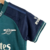 Kit Infantil Arsenal III 23/24 - Verde com detalhes em azul e branco