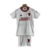 Kit Infantil Manchester United III 23/24 - Branco com detalhes em vermelho