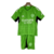 Kit Infantil Arsenal Goleiro 23/24 - Verde com detalhes em branco