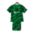 Kit Infantil Barcelona Goleiro 23/24 - Verde com detalhes em branco