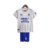 Kit Infatil Rangers II Castore 23/24 - Branco com detalhes em azul e vermelho