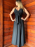 Vestido longo feminino - Preto