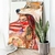 Quadro Decorativo Índia com Pele de Lobo - MFDecor