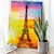 Quadro Decorativo Monumento Histórico Torre Eiffel Abstrato Colorido - comprar online