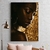 Quadro Decorativo Mulher Beleza Feminina Brincos de Argola Gold Vertical - comprar online