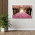 Quadro Decorativo Paisagem de Túnel de Árvores de Flores Cor de Rosa Horizontal - MFDecor